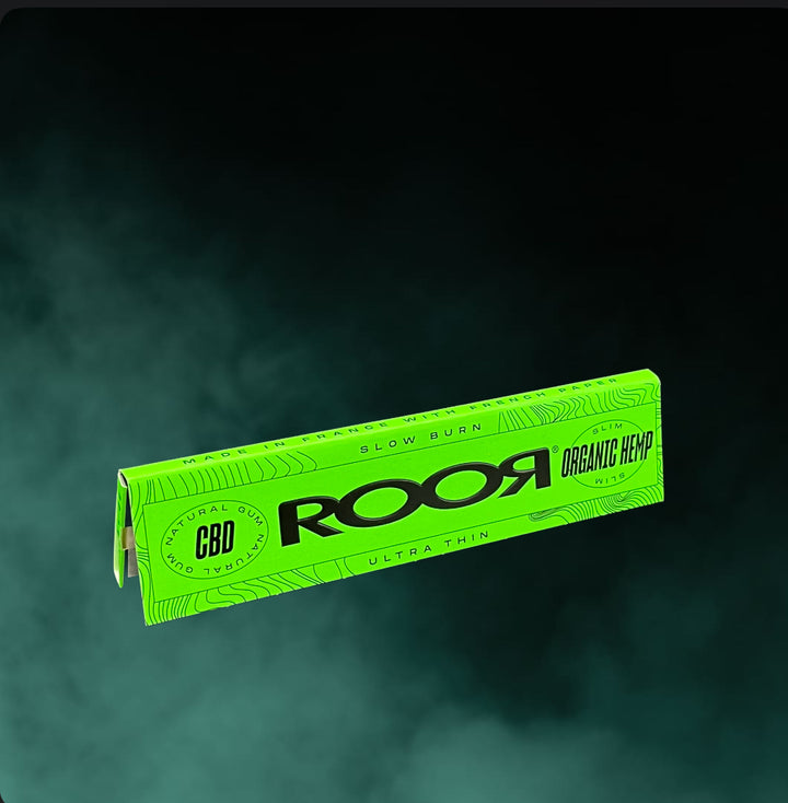 RooR Rolling Paper - Slim - Organic Hemp - Einzeln